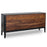 Mango and Sheesham Wood Three Door Ribbed Sideboard