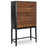 Mango and Sheesham Wood Two Door Ribbed Highboard