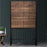 Mango and Sheesham Wood Two Door Ribbed Highboard