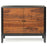 Mang and Sheesham Wood Two Door Ribbed Sideboard