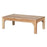 Deev Slatted Outdoor Wooden Acacia Coffee Table