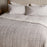 Dipti Cotton & Linen Bedspread, Charcoal