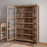Ibo Reclaimed Wood and Glass Display Cabinet