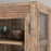 Ibo Reclaimed Wood and Glass Display Cabinet