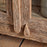 Ibo Reclaimed Wood and Glass Display Cabinet