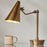 Idhant Task Table Lamp, Antique Brass