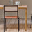 Iswa Leather and Cane Dining Chair, Tan