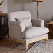 Nkuku Kashi Armchair, Natural