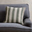 Kobbari Striped Cushion Cover, Rich Green