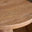 Laya Round Carved Mango Wood Side Table