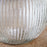Linsy Ribbed Glass Vase, Clear
