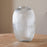Linsy Ribbed Glass Vase, Clear