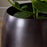 Maliki Plant Pot, Aged Bronze