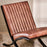 Narwana Ribbed Leather Lounger