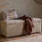 Aranya Cotton and Jute Storage Ottoman