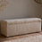 Aranya Cotton and Jute Storage Ottoman