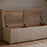 Aranya Cotton and Jute Storage Ottoman