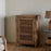 Ibo Reclaimed Wood Slatted Low Cabinet