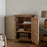 Ibo Reclaimed Wood Slatted Low Cabinet