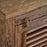 Ibo Reclaimed Wood Slatted Low Cabinet