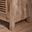 Ibo Reclaimed Wood Slatted Tall Cabinet