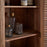 Ibo Reclaimed Wood Slatted Tall Cabinet