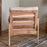 Jaya Acacia Wood and Linen Chair
