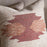 Kabir Wool Cushion Cover, Rust