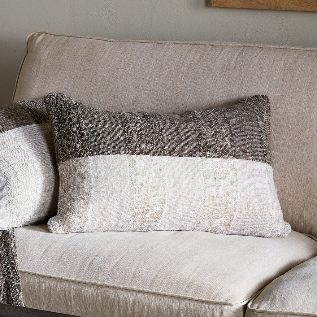 Munir Linen Cushion Cover — Kayu Home