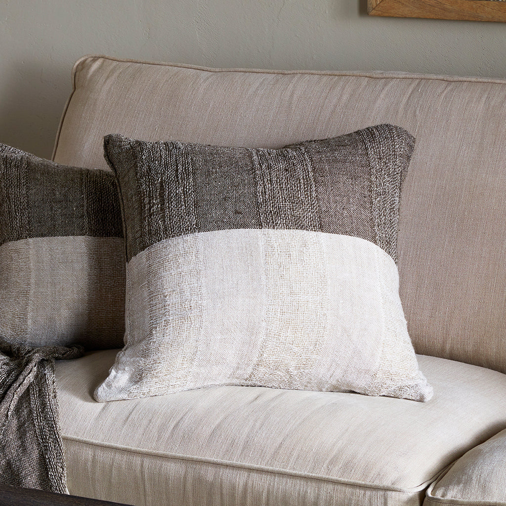 Munir Linen Cushion Cover — Kayu Home