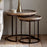 Nisha Reclaimed Wood and Iron Nesting Side Tables