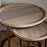 Nisha Reclaimed Wood and Iron Nesting Side Tables