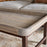 Nisha Reclaimed Wood and Iron Coffee Table