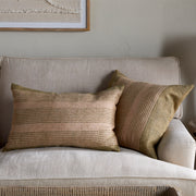 Eesha Jute Cushion Cover, Sage Green