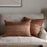 Eesha Jute Cushion Cover, Rust