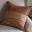 Eesha Jute Cushion Cover, Rust