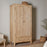Vivan Grooved Wardrobe