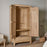 Vivan Grooved Wardrobe