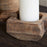 Apu Reclaimed Wood Candle Holder