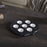 Maji Stone Multi Tealight Holder, Antique Black