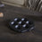 Maji Stone Multi Tealight Holder, Antique Black