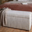 Sanja Cotton and Linen Storage Bench