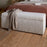 Sanja Cotton and Linen Storage Bench
