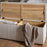 Sanja Cotton and Linen Storage Bench