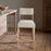 Zoha Cotton and Jute Upholstered Counter Chair