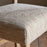 Zoha Cotton and Jute Upholstered Counter Chair