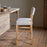 Nidhi Linen Upholstered Counter Chair