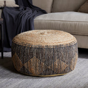 Kapil Jute Round Pouf