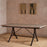 Lopa Iron and Reclaimed Wood Dining Table