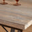 Lopa Iron and Reclaimed Wood Dining Table
